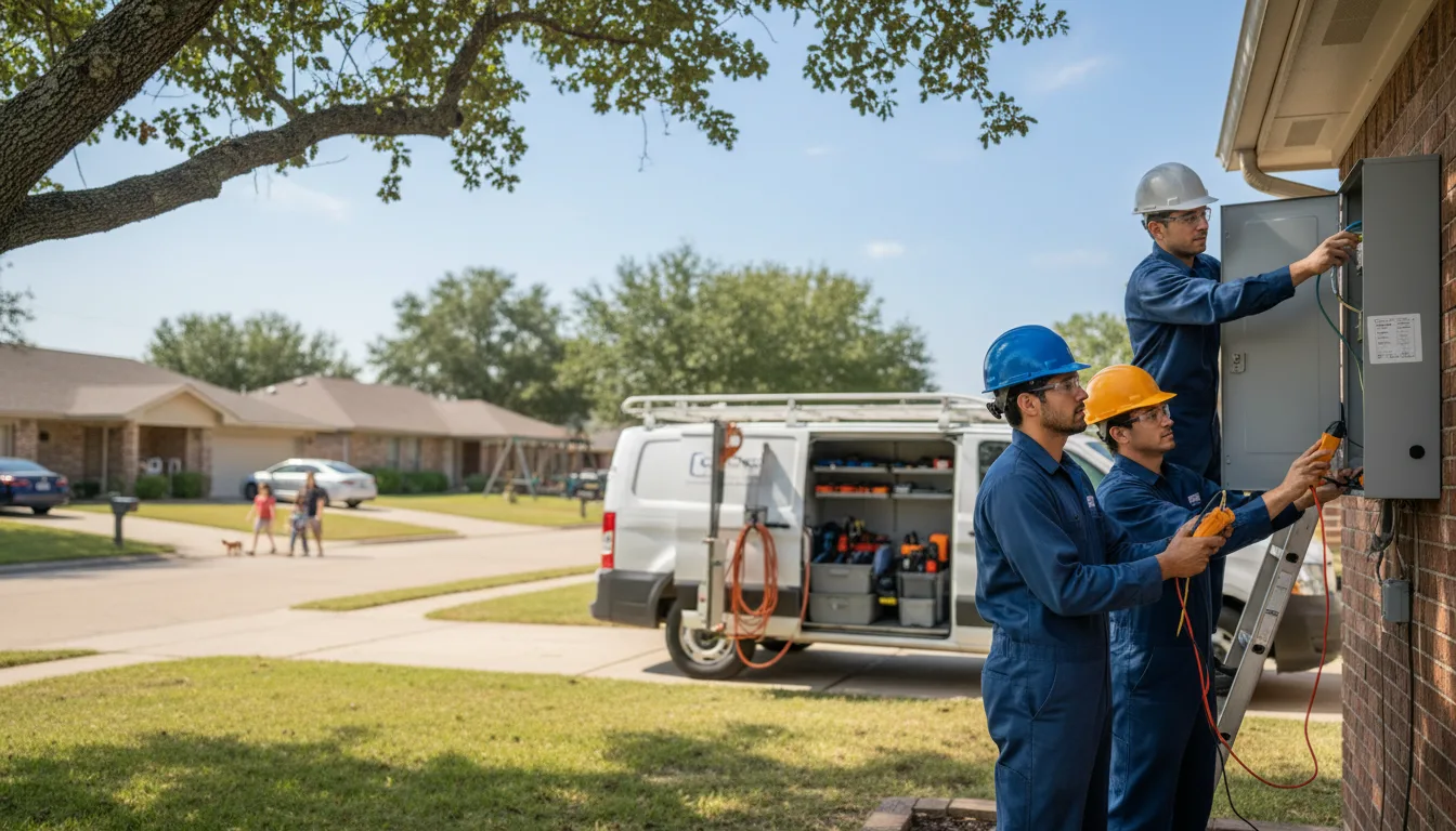 Certified electrician providing emergency electrical services in Liberty, MS